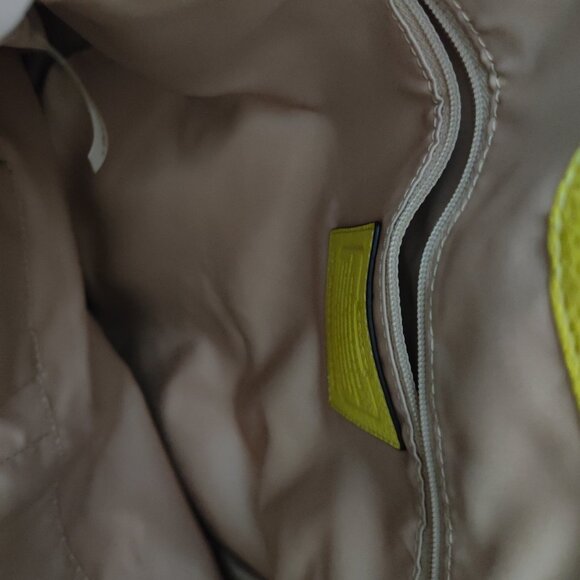 Coach yellow Satchel bag - Picture 2 of 3